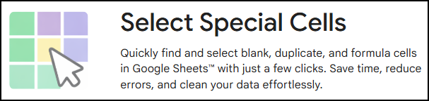 How to Select Blank Cells in Google Sheets 8