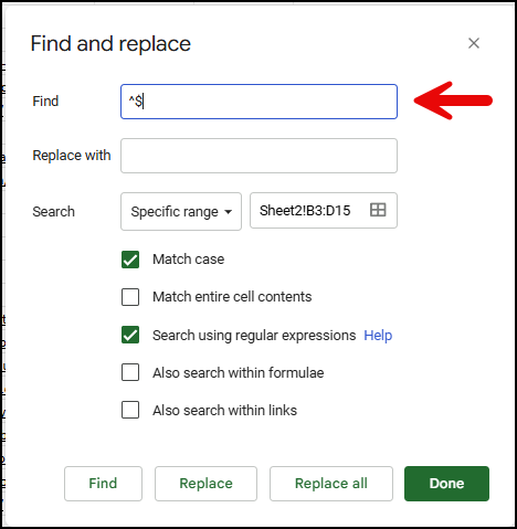 How to Select Blank Cells in Google Sheets 4